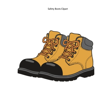 Free Safety Boots Clipart Template to Edit Online