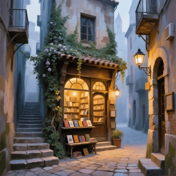 Free Magical Alley Art to Edit Online