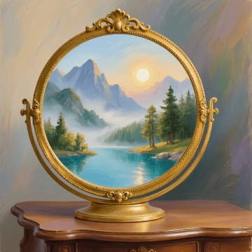 Free Reflection Gate Art to Edit Online