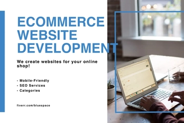 Free Fiverr Online Shop Banner Template to Edit Online