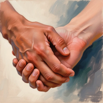 Free Holding Hands Art to Edit Online