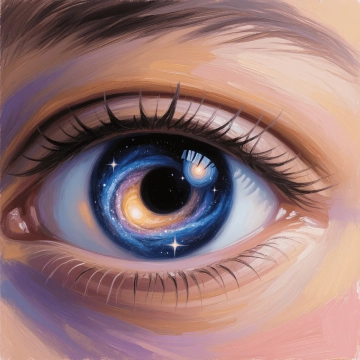 Free Eye Galaxy Art to Edit Online