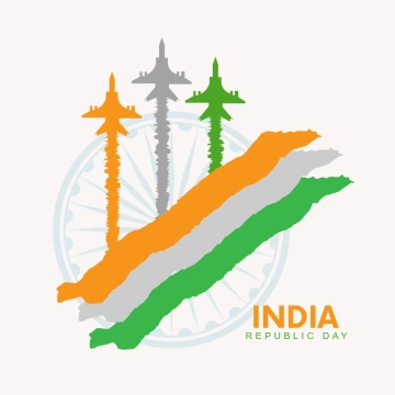 Free India Republic Day Patriotic Clipart Templates to Edit Online