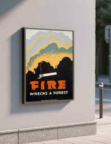 Free Outdoor Poster Mockup Design Template to Edit Online