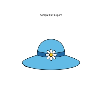 Free Simple Hat Vector Clipart (PNG, SVG) to Edit Online
