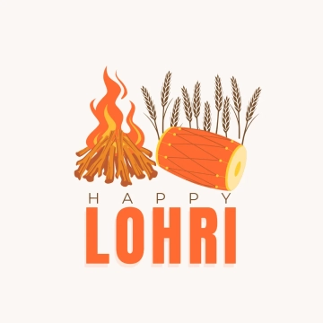 Free Happy Lohri Clip Art Templates to Edit Online