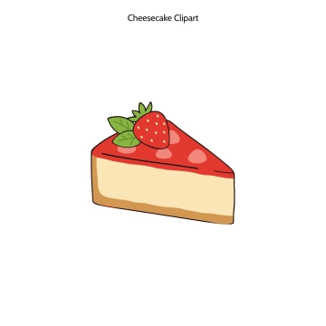 Free Cheesecake Vector Clipart (PNG, SVG) to Edit Online