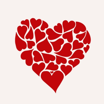 Free Heart Valentines Day Clip Art Templates to Edit Online