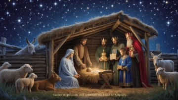 Free Feast of Epiphany Background Template to Edit Online