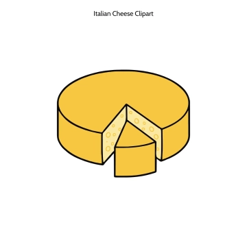Free Italian Cheese Cartoon Vector Clipart (PNG, SVG) to Edit Online