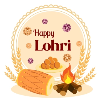 Free Tradition Lohri Clip Art Templates to Edit Online
