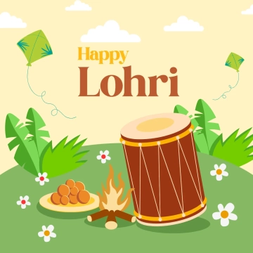 Free Garden Lohri Clip Art Templates to Edit Online