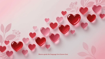 Free Valentines Day Heart Background Template to Edit Online