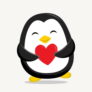 Free Penguins Valentines Day Clip Art Templates to Edit Online