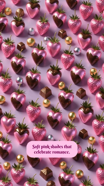 Free Valentines Day Pink Wallpaper Template to Edit Online