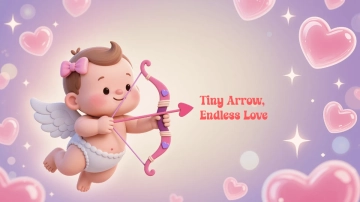 Free Valentines Day Baby Background Template to Edit Online
