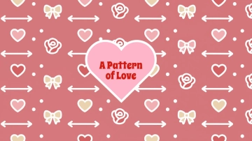 Free Valentines Day Pattern Background Template to Edit Online