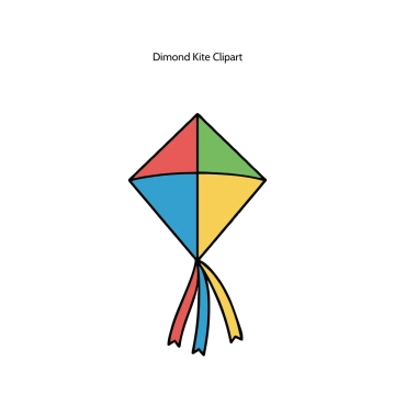 Free Dimond Kite Vector Clipart (PNG, SVG) to Edit Online