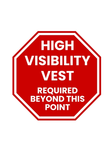 Free High Visibility Vest Construction Sign Template to Edit Online