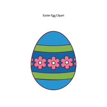 Free Easter Egg Vector Clipart (PNG, SVG) to Edit Online