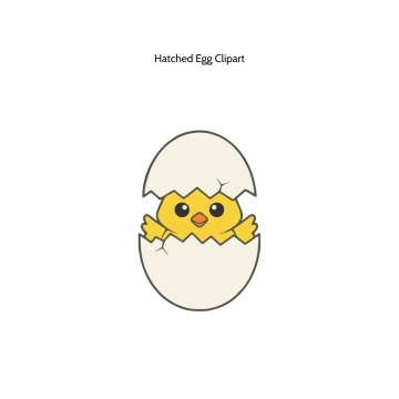 Free Hatched Egg Vector Clipart (PNG, SVG) to Edit Online