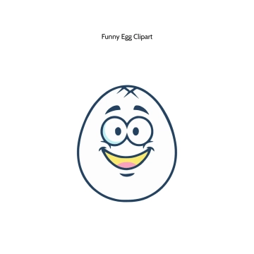 Free Funny Egg Vector Clipart (PNG, SVG) to Edit Online