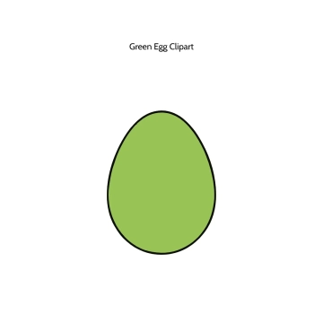 Free Green Egg Vector Clipart (PNG, SVG) to Edit Online