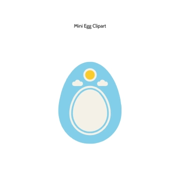 Free Mini Egg Vector Clipart (PNG, SVG) to Edit Online