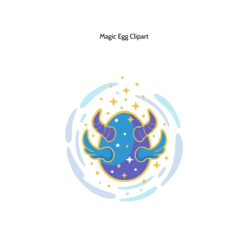Free Magic Egg Vector Clipart (PNG, SVG) to Edit Online