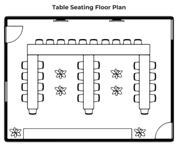Free Table Seating Floor Plan to Edit Online