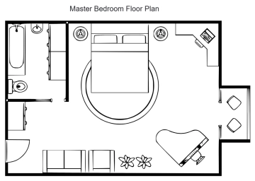 Free Master Bedroom Floor Plan to Edit Online
