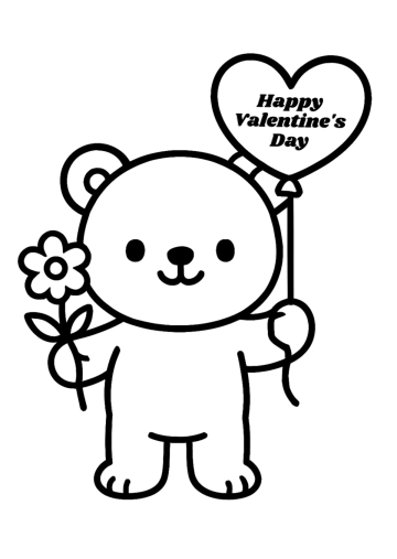 Free Cute Valentines Day Drawing Template to Edit Online