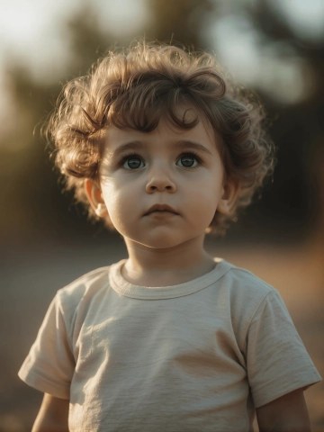 Free Toddler Portrait to Edit Online