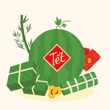 Free Tet New Year Day Clip Art Templates to Edit Online