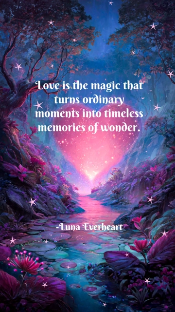 Free Valentines Day Magic Quote Template to Edit Online