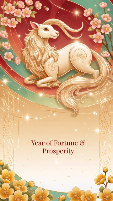 Free Tet  Zodiac Wallpaper Template to Edit Online