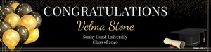 Free Etsy Graduation Banner Template to Edit Online