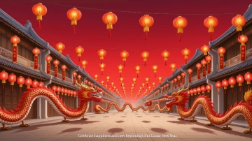 Free Happy Tet Background Template to Edit Online