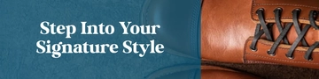 Free Footwear Etsy Banner Template to Edit Online