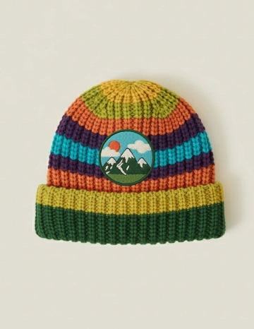 Free Colorful Hat Beanie Mockup Template to Edit Online