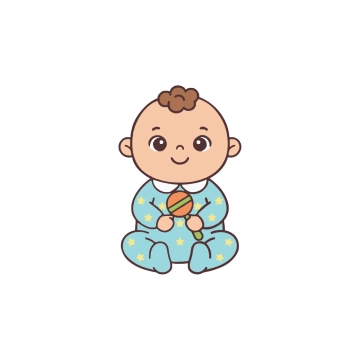 Free Cute Baby Vector to Edit Online