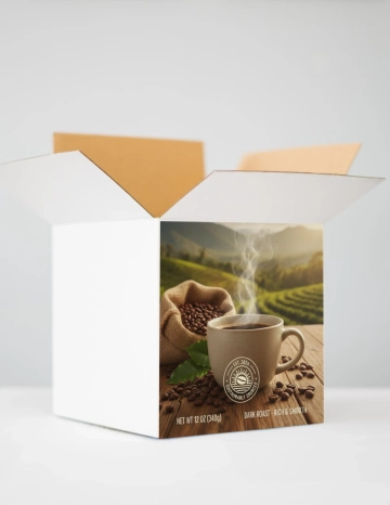 Free White Paper Box Mockup Template to Edit Online