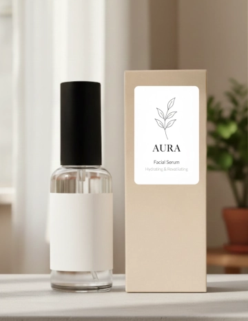 Free Bottle Box Mockup Template to Edit Online