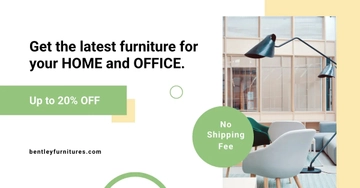 Free Furniture Shop Facebook Ad Template to Edit Online