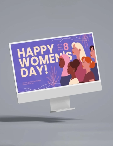 Free Colorful Website Device Mockup Template to Edit Online