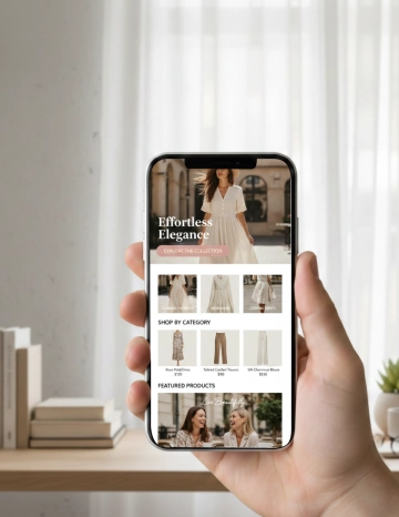 Free iPhone Mockup With Hand Template to Edit Online