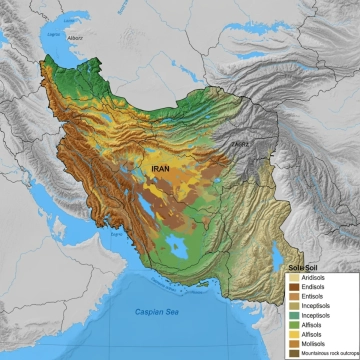 Iran Soil Map to Download