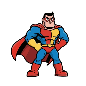Free Superhero Mascot to Edit Online