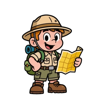Free Explorer Mascot to Edit Online