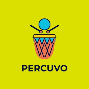 Free Percussion Music Logo to Edit Online